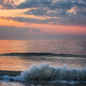 sunrise shorebreak