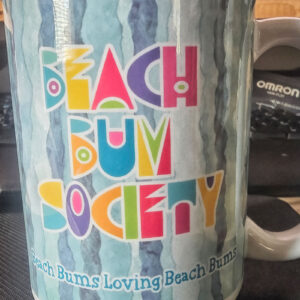 beach bum society mugg